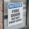Signmission Fire Door Do Not Prop Open OSHA Notice Sign, Vinyl Decal, 7in W x 10in L, 2PK OS-2PACK-NS-D-710-V-12574 - alternate 4